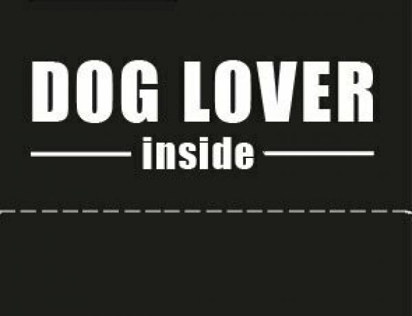 Autoetikett "DOGLOVER inside"